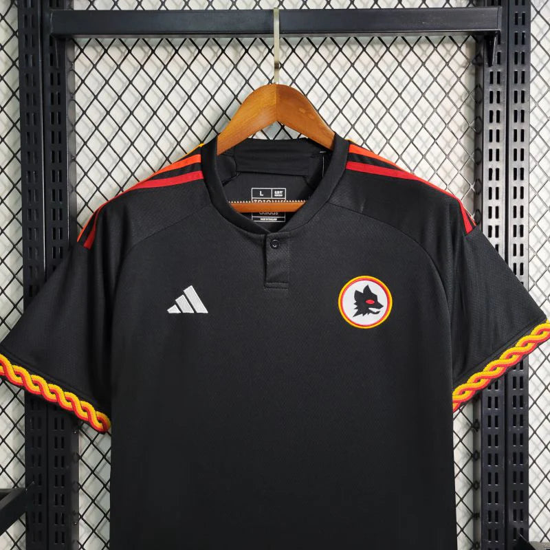 Camisa Roma third 23/24 - Adidas Torcedor Masculina - Lançamento