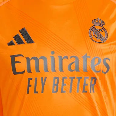 Camisa Real Madrid Laranja 2024/25 Away - Torcedor Masculina