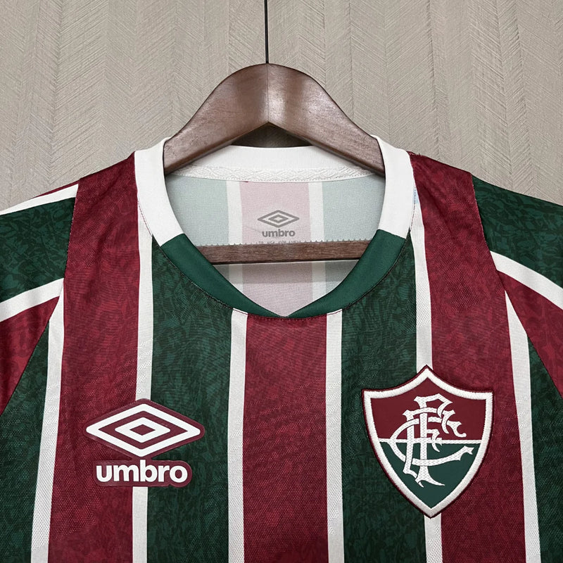 Camisa Fluminense 2024/25 Home - Torcedor Masculina