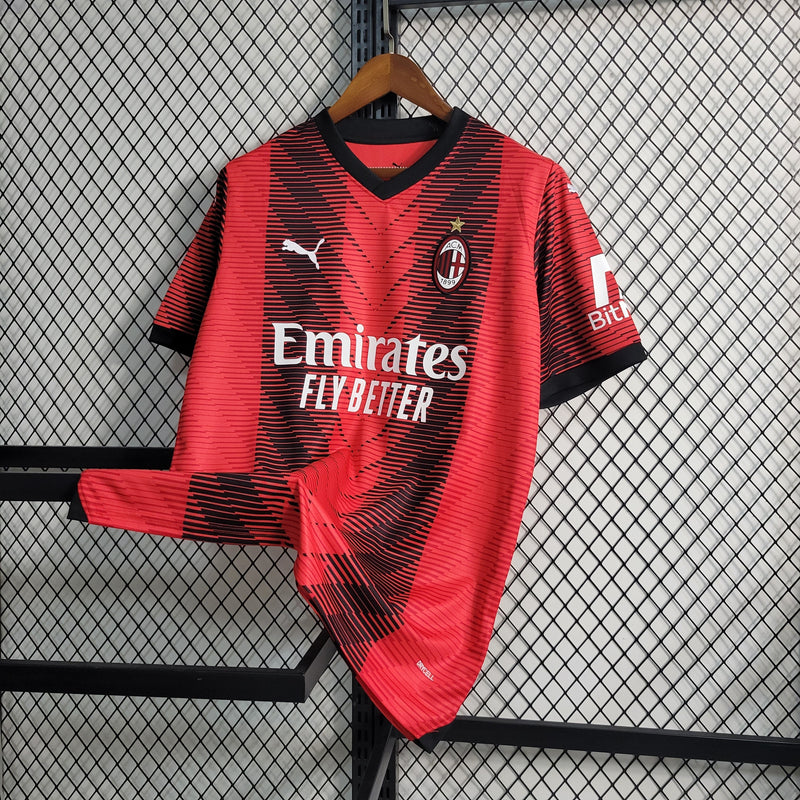 Camisa Milan Home 23/24 - Puma Torcedor Masculina - Lançamento