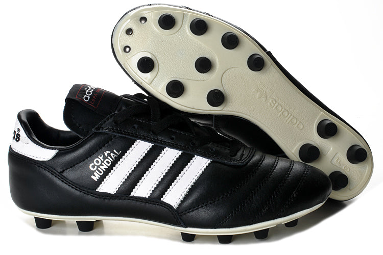 Chuteira Adidas Copa Mundial Black-White FG