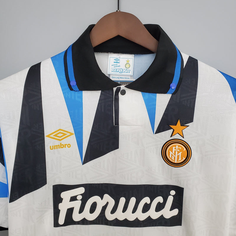 Camisa Inter de Milão Reserva 92/93 - Versão Retro